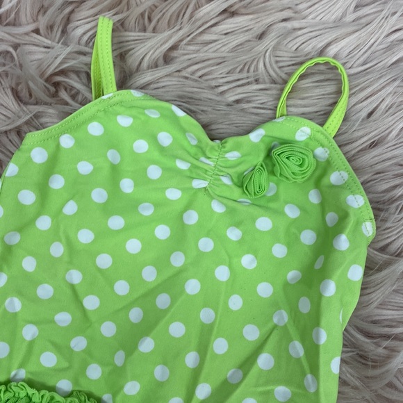 Green Polka Dot Suit - Picture 2 of 3